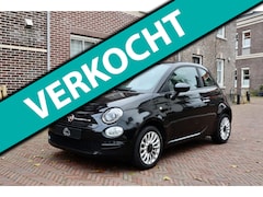 Fiat 500 - 1.2 Pop Star | NAP | Zwart metallic | Uconnect touchscreen | Lichtmetalen velgen | Aircond