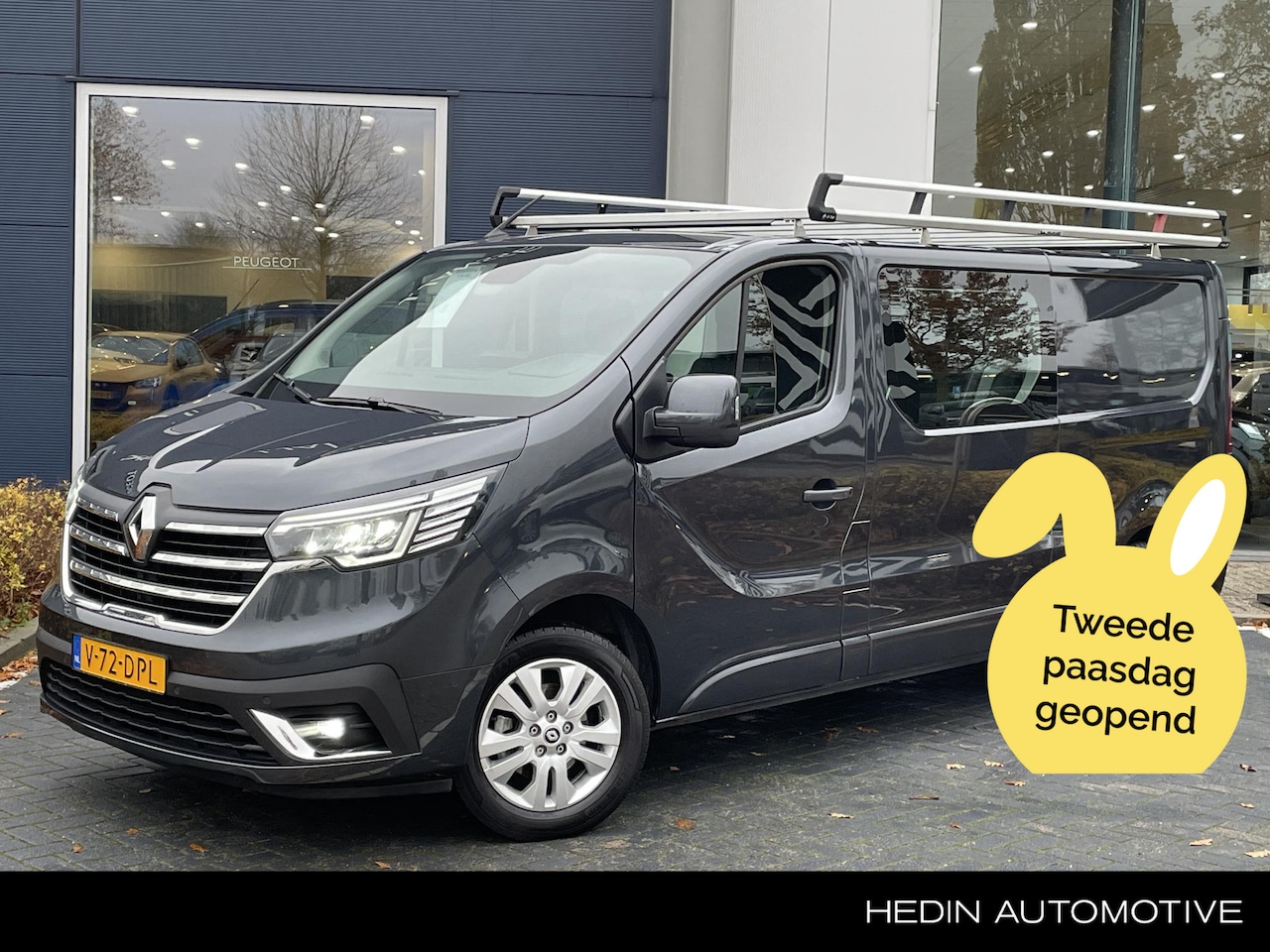 Renault Trafic - 2.0 170PK Automaat Dubbele Cabine L2H1 Luxe | Clima | Trekhaak | Apple Carplay / Android A - AutoWereld.nl