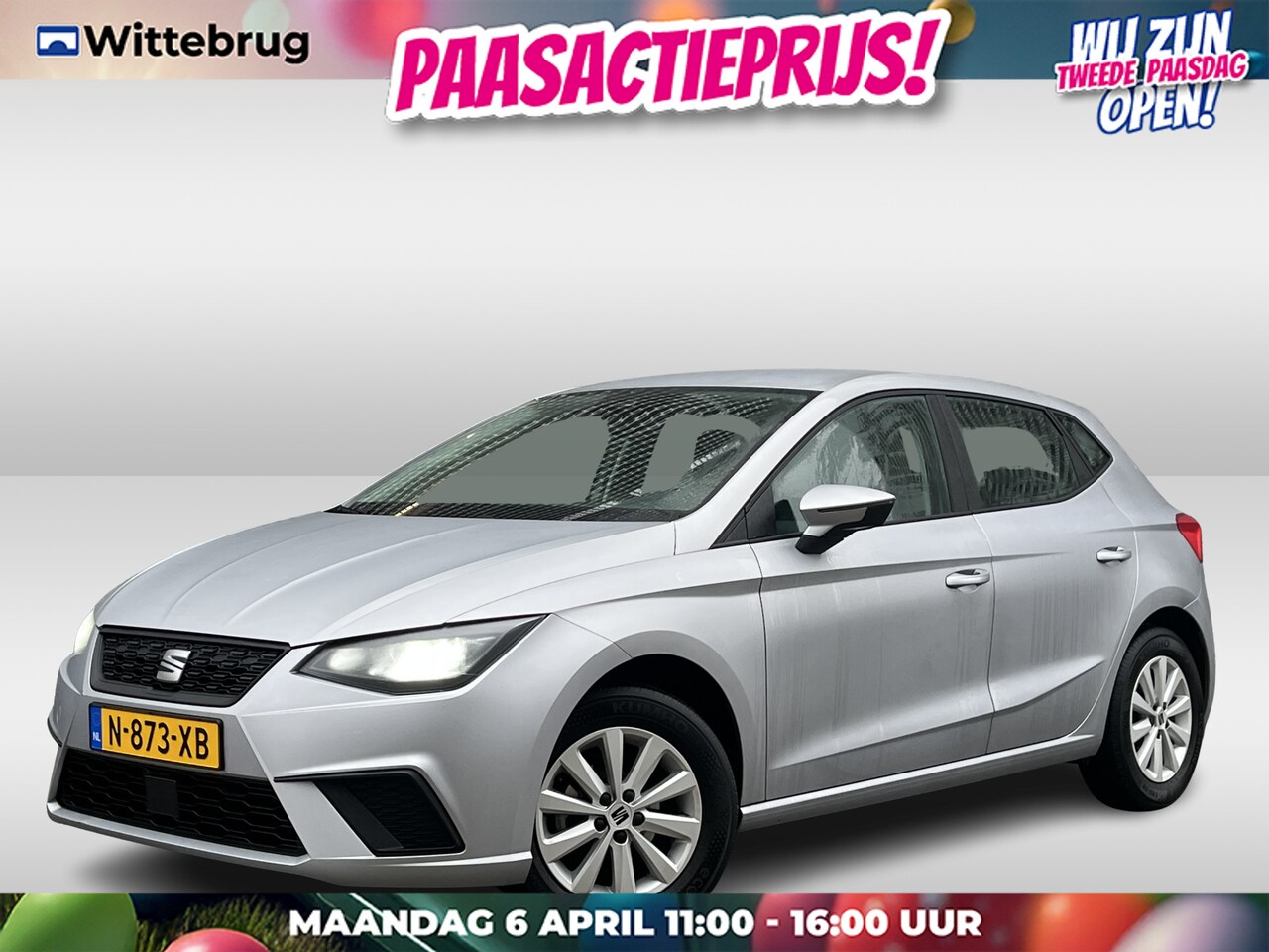SEAT Ibiza - 1.0 EcoTSI Style / App connect / Climate controle / Parkeersensoren achter / Lichtmetaal 1 - AutoWereld.nl