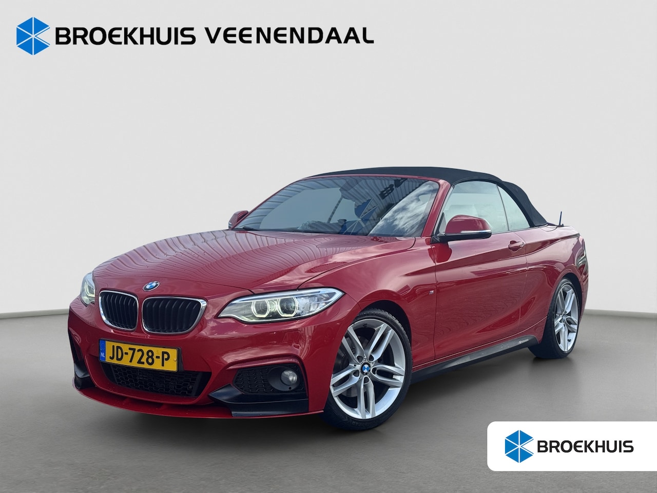 BMW 2-serie Cabrio - 220i M-Sport 184pk | Leder | Stoelverwarming | Cruise Control - AutoWereld.nl