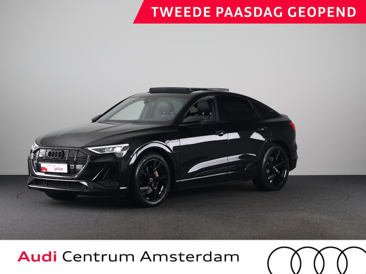 Audi e-tron Sportback - 55 quattro S edition 95 kWh 408 pk | Navigatie | Panoramadak | Parkeersensoren | Achteruit - AutoWereld.nl