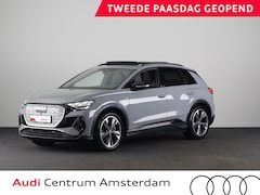 Audi Q4 e-tron - 40 S-line 77kWh 204pk | SOH 94% | Panoramadak| Navigatie | Parkeercamera | Lederen bekledi