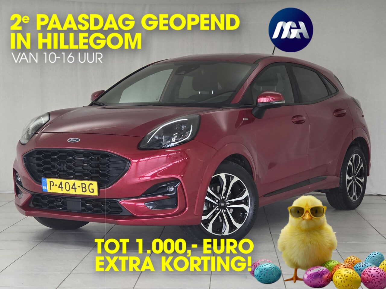 Ford Puma - 1.0 EcoBoost Hybrid ST-Line X Vignale | Apple-Android | Stoelverwarming | Navigatie - AutoWereld.nl