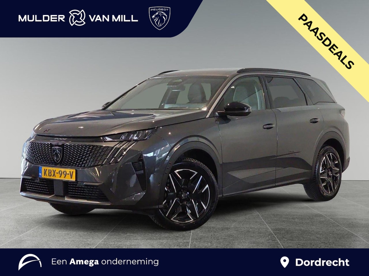 Peugeot 5008 - Allure Pack 1.2 Hybrid 145pk e-DSC6 | PANORAMIC NAVIGATION | 7-ZITS | STOEL+STUURVERW. | K - AutoWereld.nl