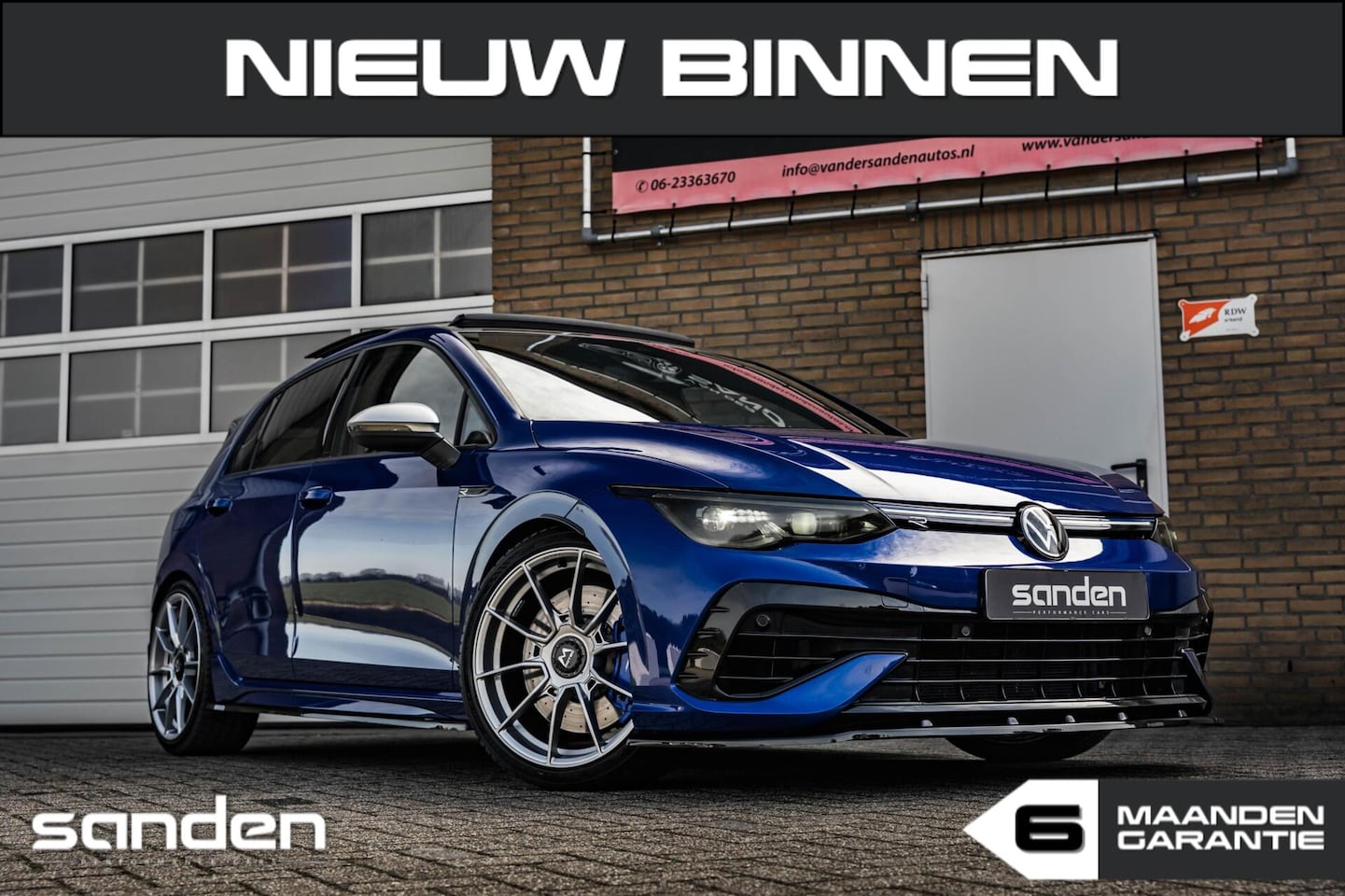Volkswagen Golf - 2.0 TSI R 4Motion|440pk|Akra|Pano|H/K|Drift - AutoWereld.nl