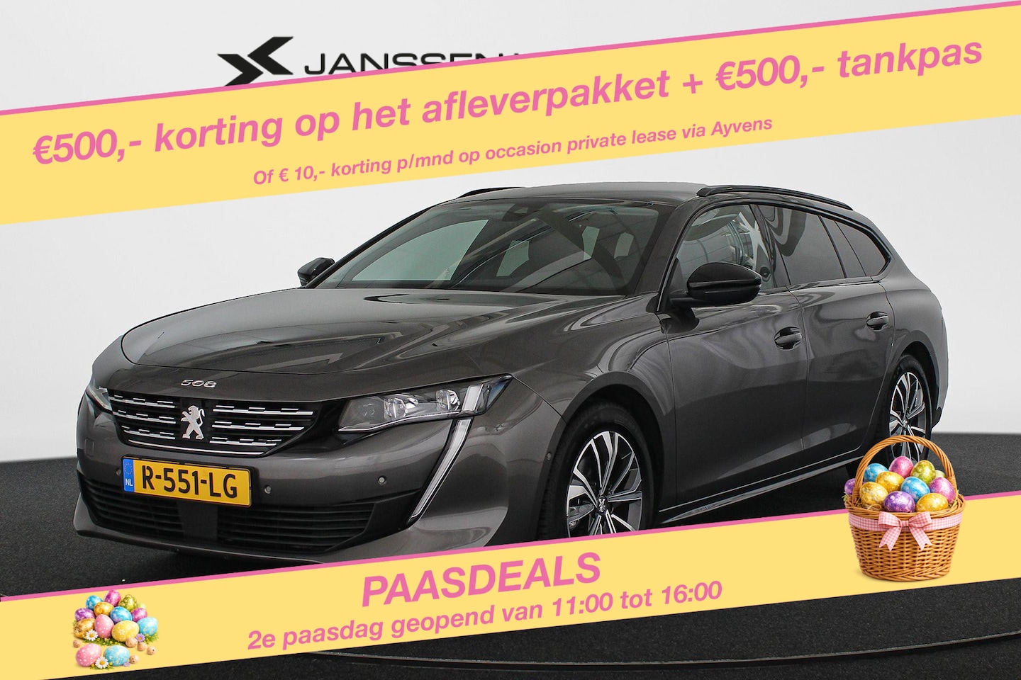Peugeot 508 SW - 1.2 PureTech Allure Pack Business / Camerea / LED / Adaptieve Cruise / Navigatie - AutoWereld.nl