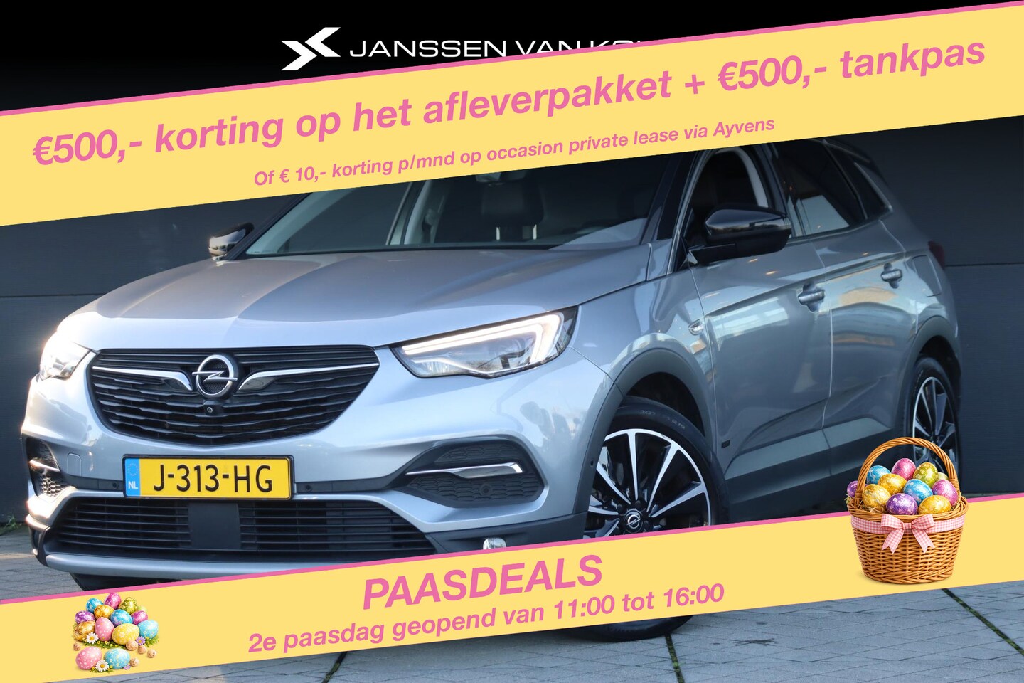 Opel Grandland X - 1.6 Turbo Hybrid Ultimate 225PK / Leder / Stoelverwarming / 360-Camera / Navi - AutoWereld.nl
