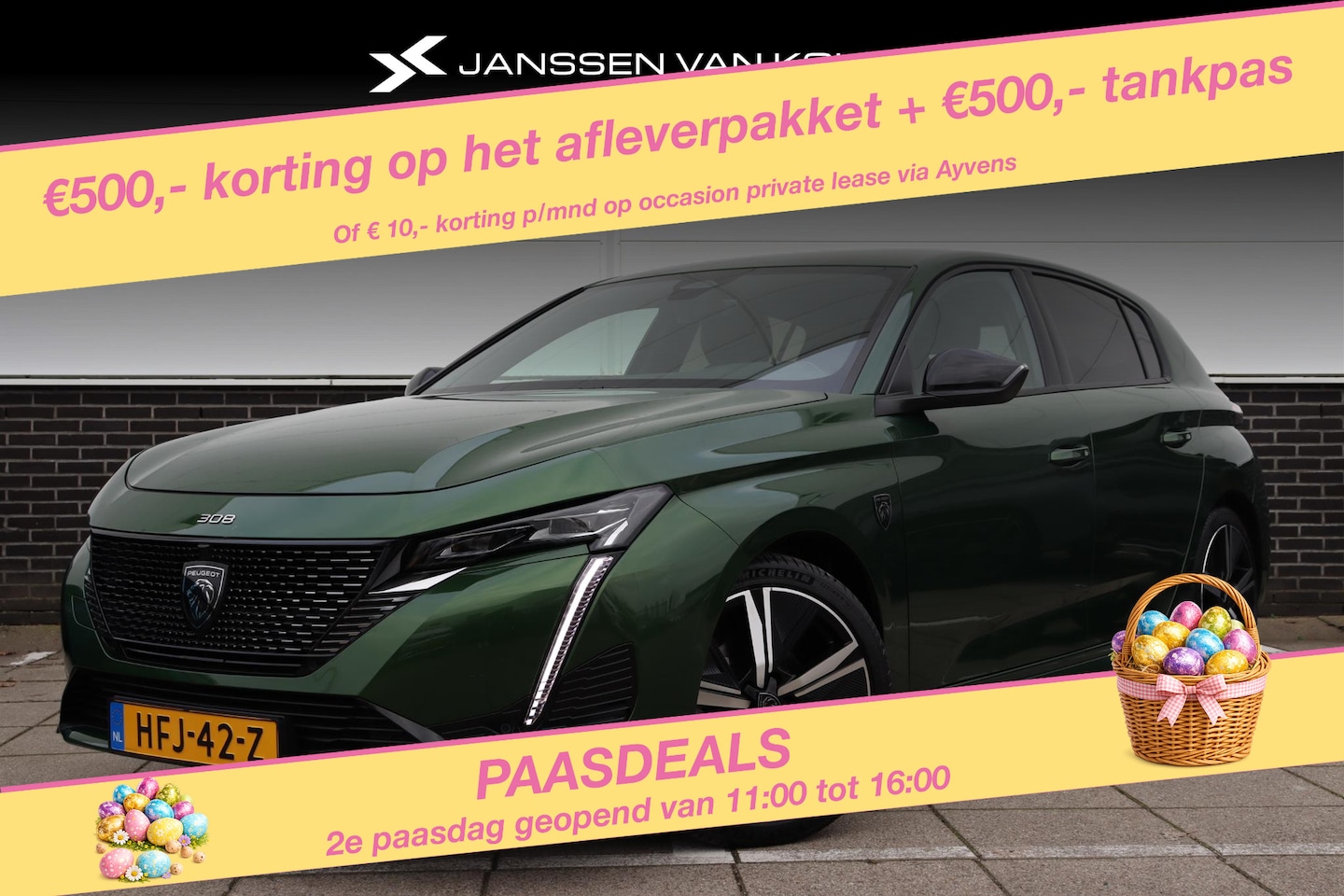 Peugeot 308 - 1.2 PureTech GT *Automaat * Navigatie * LED Koplampen * Verde Oliva - AutoWereld.nl