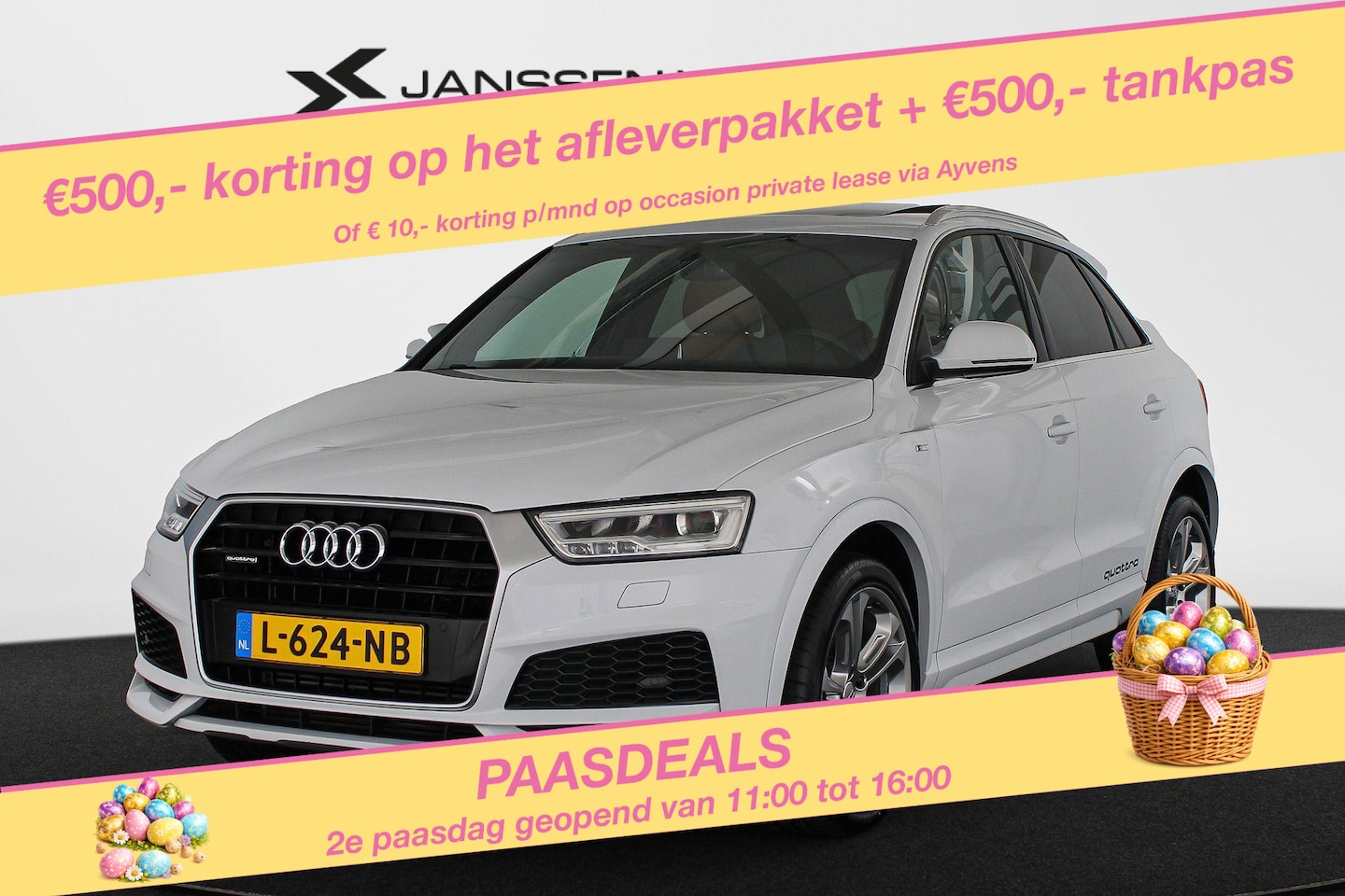 Audi Q3 - 2.0 TFSI quattro Design Pro Line Plus Trekhaak Panoramadak Keyless Camera Stoelverwarming - AutoWereld.nl
