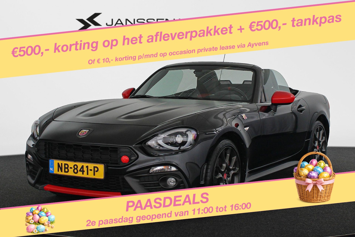 Abarth 124 spider - 1.4 MultiAir Turbo NL Auto / BOSE / Stoelverwarming / LED Koplampen Adaptief - AutoWereld.nl