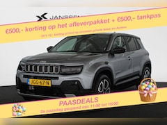 Jeep Avenger - 1.2 e-Hybrid Summit JBL Keyless Stoel-Voorruitverwarming Elektrische Achterklep