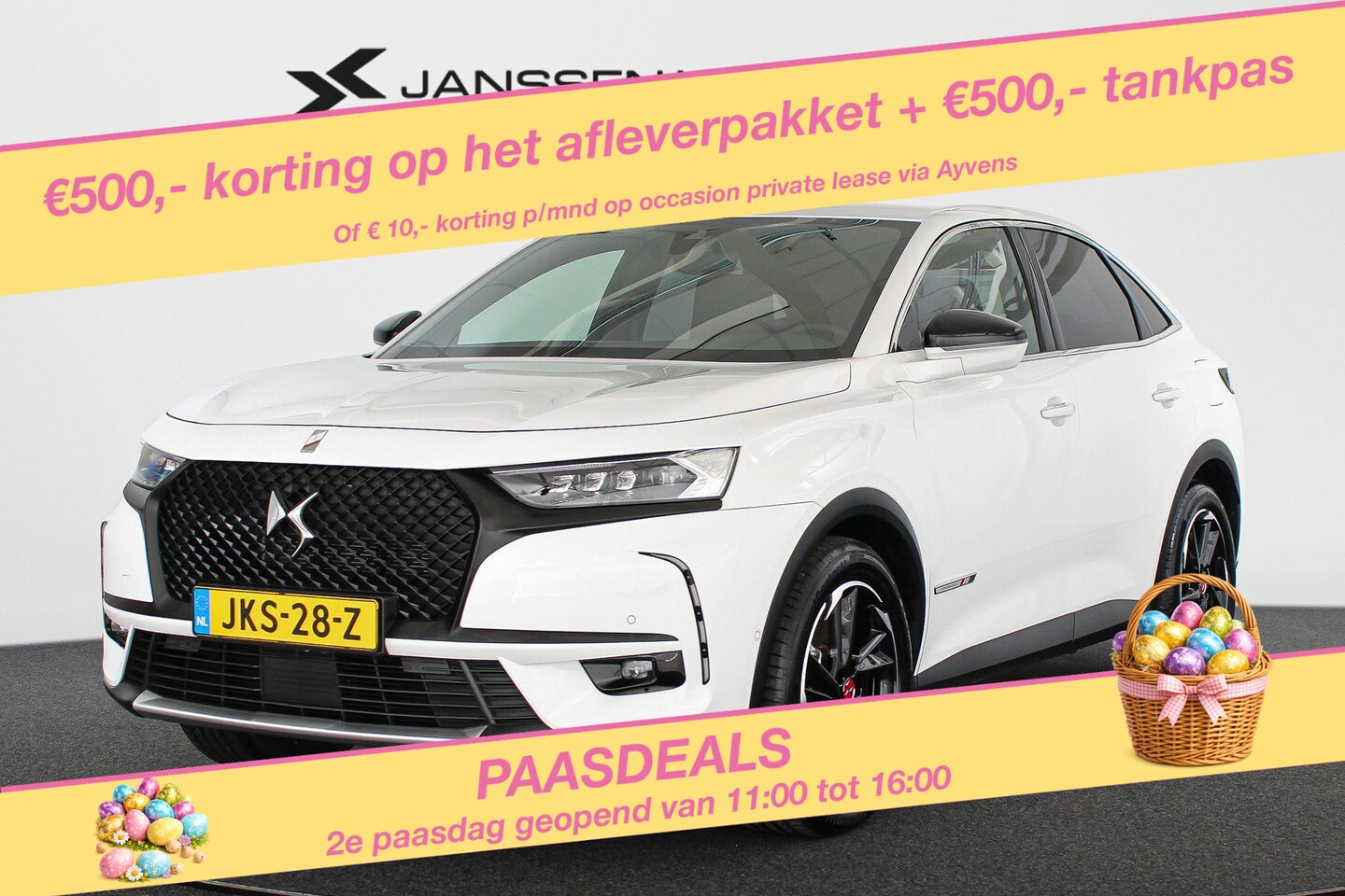 DS 7 Crossback - E-Tense 4x4 Performance Line 300PK SOH 93% / LED Koplampen / Lederen Bekleding / Stoelverw - AutoWereld.nl
