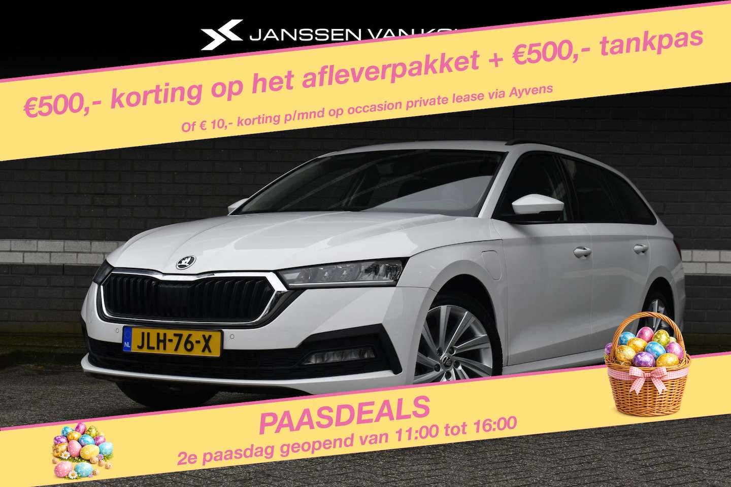 Skoda Octavia Combi - 1.4 TSI iV PHEV Business Edition SOH 97% Navi Clima Apple Carplay - AutoWereld.nl