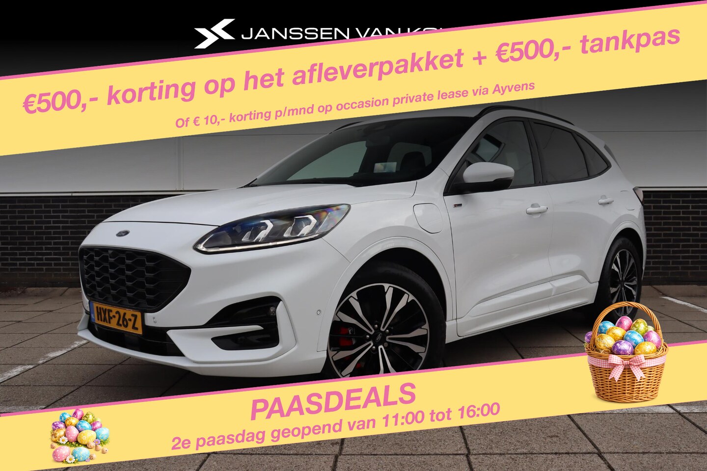 Ford Kuga - 2.5 PHEV ST-Line X Afn. Trekhaak / Winterpakket / Head-Up / Adaptieve Cruise / SOH 99% - AutoWereld.nl