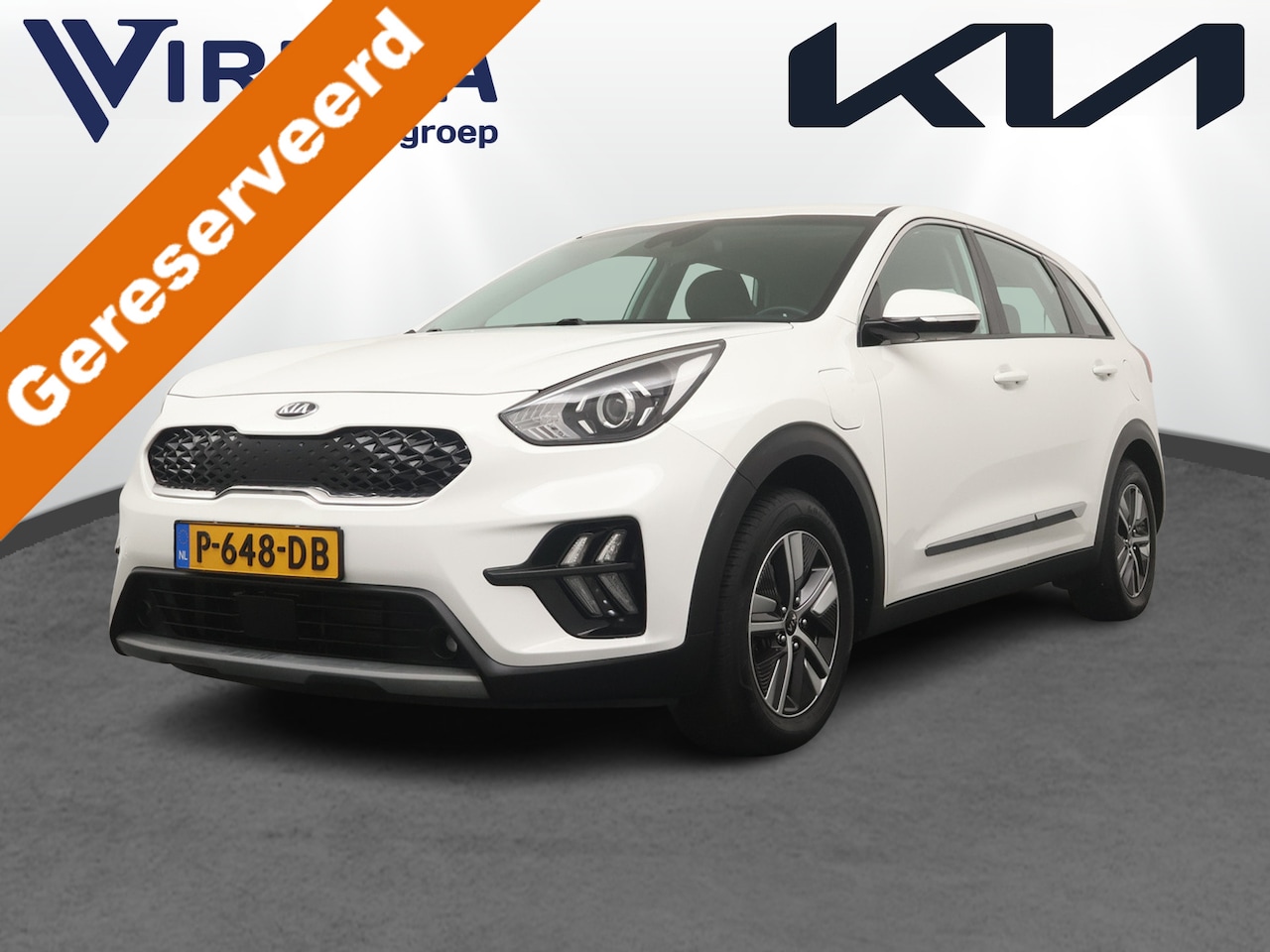 Kia Niro - 1.6 GDi PHEV DynamicLine - Climate Control - Adaptieve Cruise Control - Afneembare trekhaa - AutoWereld.nl