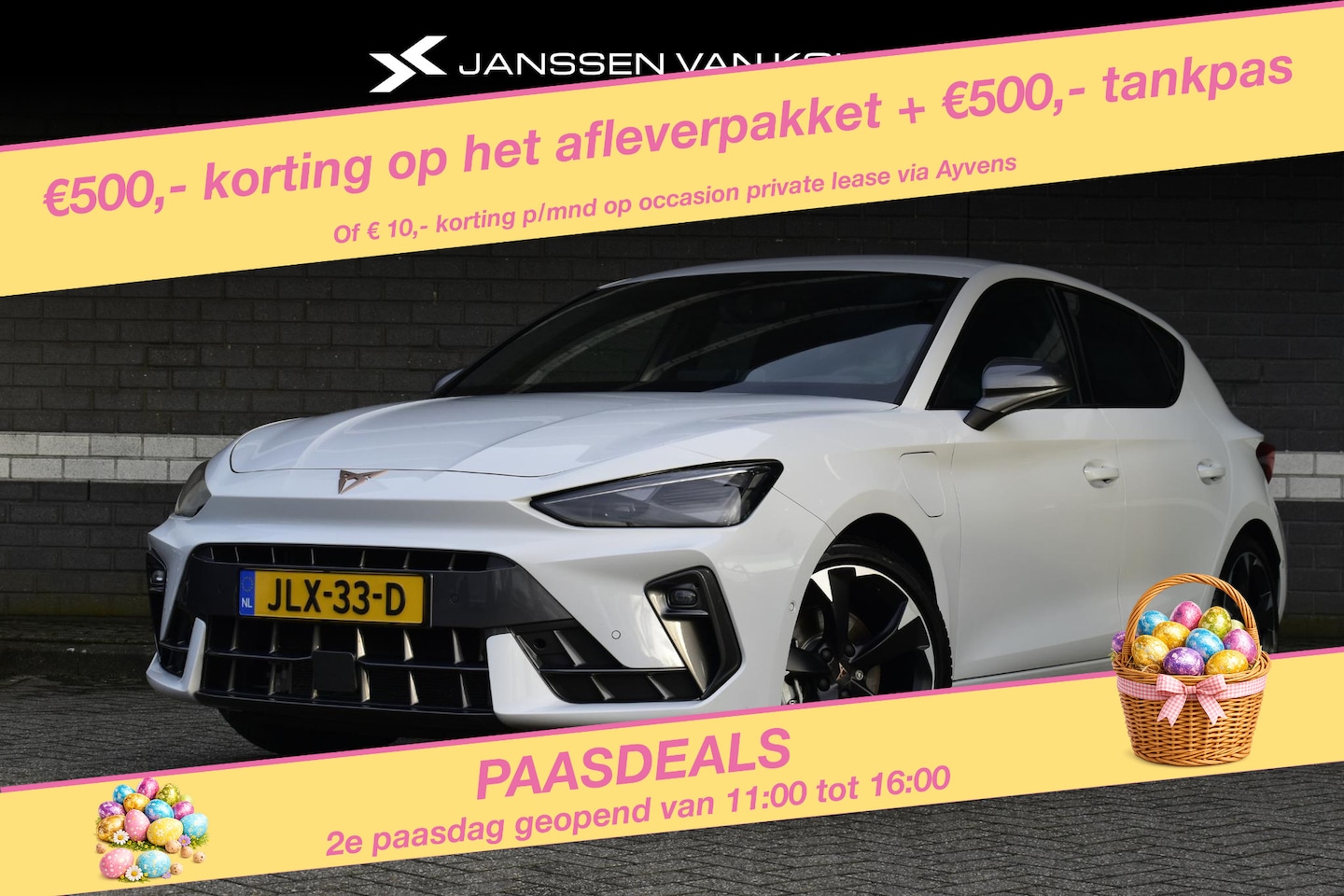 CUPRA Leon - 1.5 TSI e-Hybrid Business Facelift Kuipstoelen Stoel-stuurverwarming Carplay SOH 100% - AutoWereld.nl
