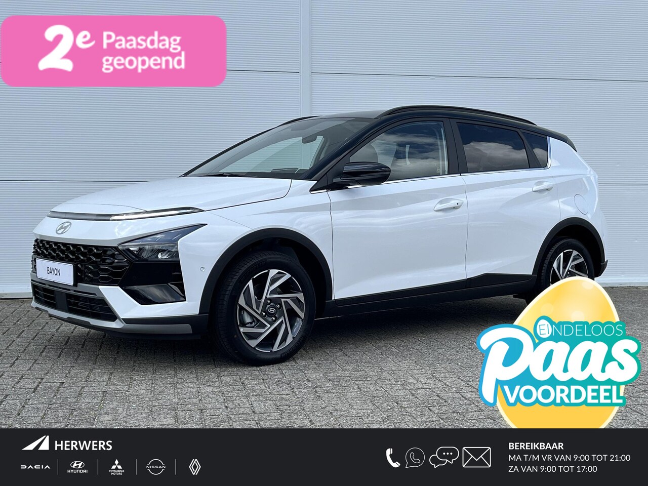 Hyundai Bayon - 1.0 T-GDI Premium Automaat ** Nu met € 3.000 voordeel, Nieuw uit voorraad leverbaar ** - AutoWereld.nl