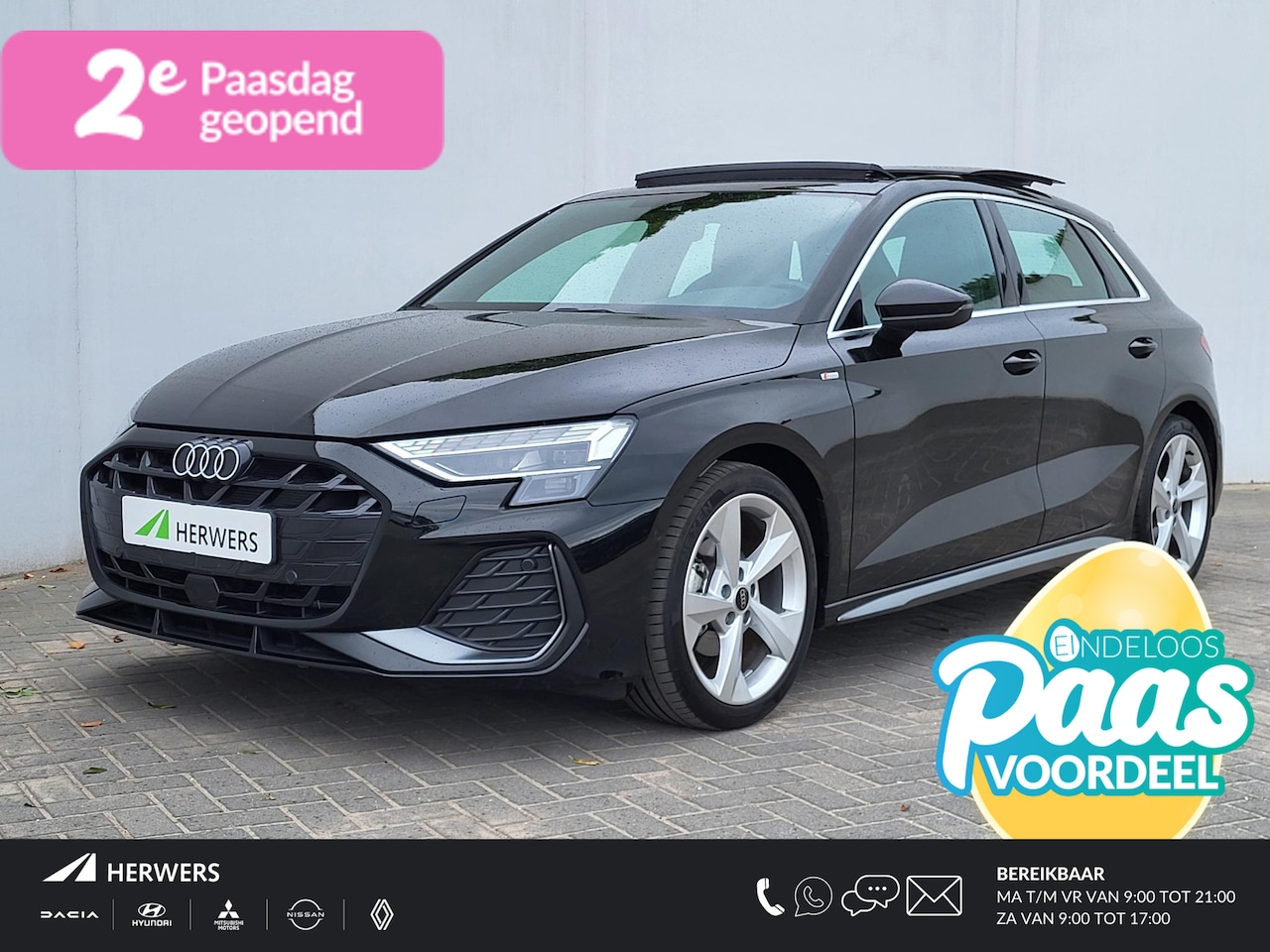Audi A3 Sportback - 35 TFSI S line Automaat / Panoramadak / SONOS premium audio / Apple Carplay / Android Auto - AutoWereld.nl