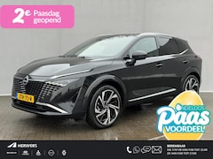 Nissan Qashqai - 1.3 MHEV Xtronic Tekna Plus / Fabrieksgarantie tot 03-2028 / Panoramadak / HUD / Trekgewic
