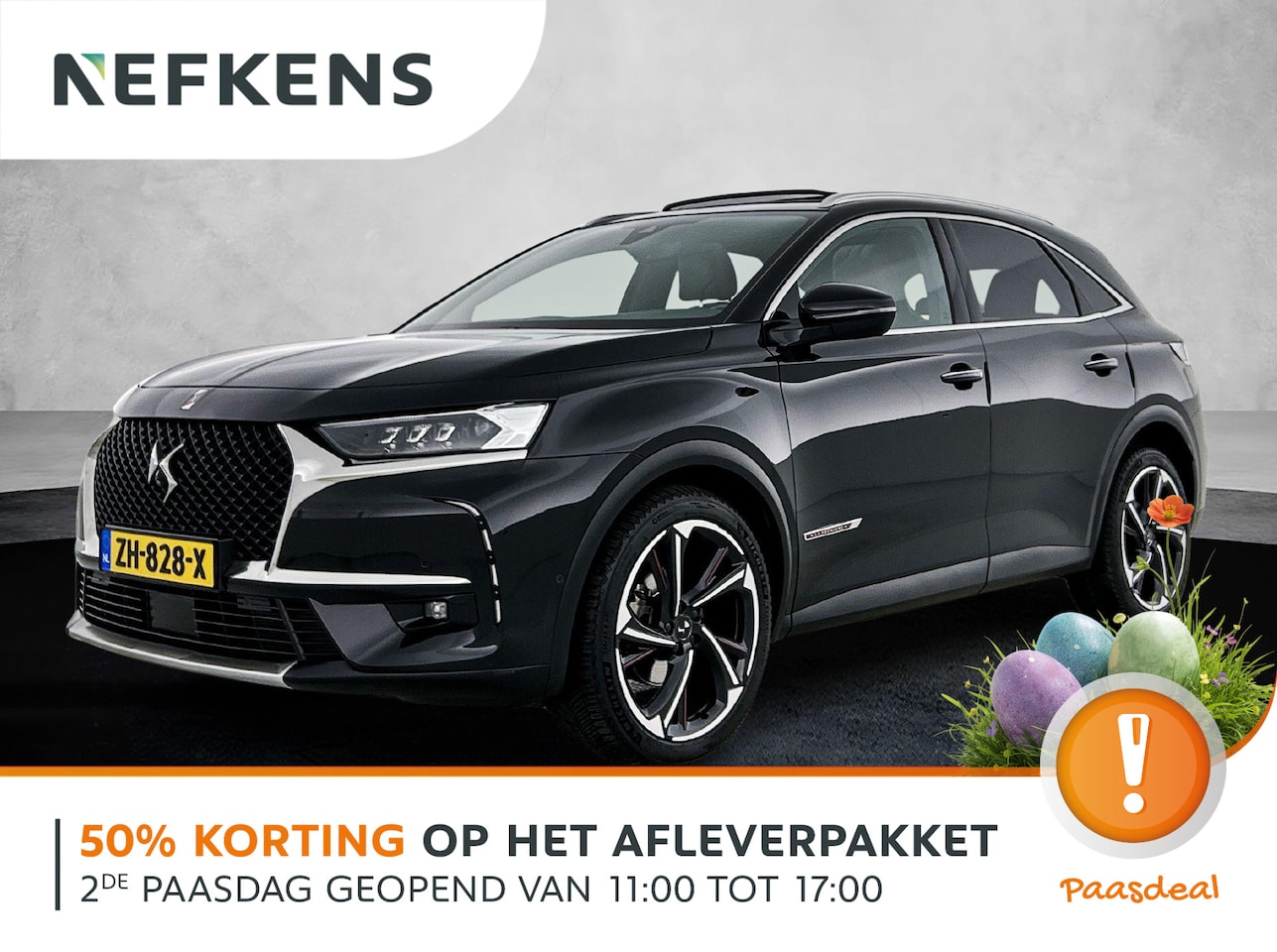 DS 7 Crossback - 2.0 180pk Automaat La Premiere | Schuif-/Kanteldak | Leder | Elektrische Bestuurdersstoel - AutoWereld.nl