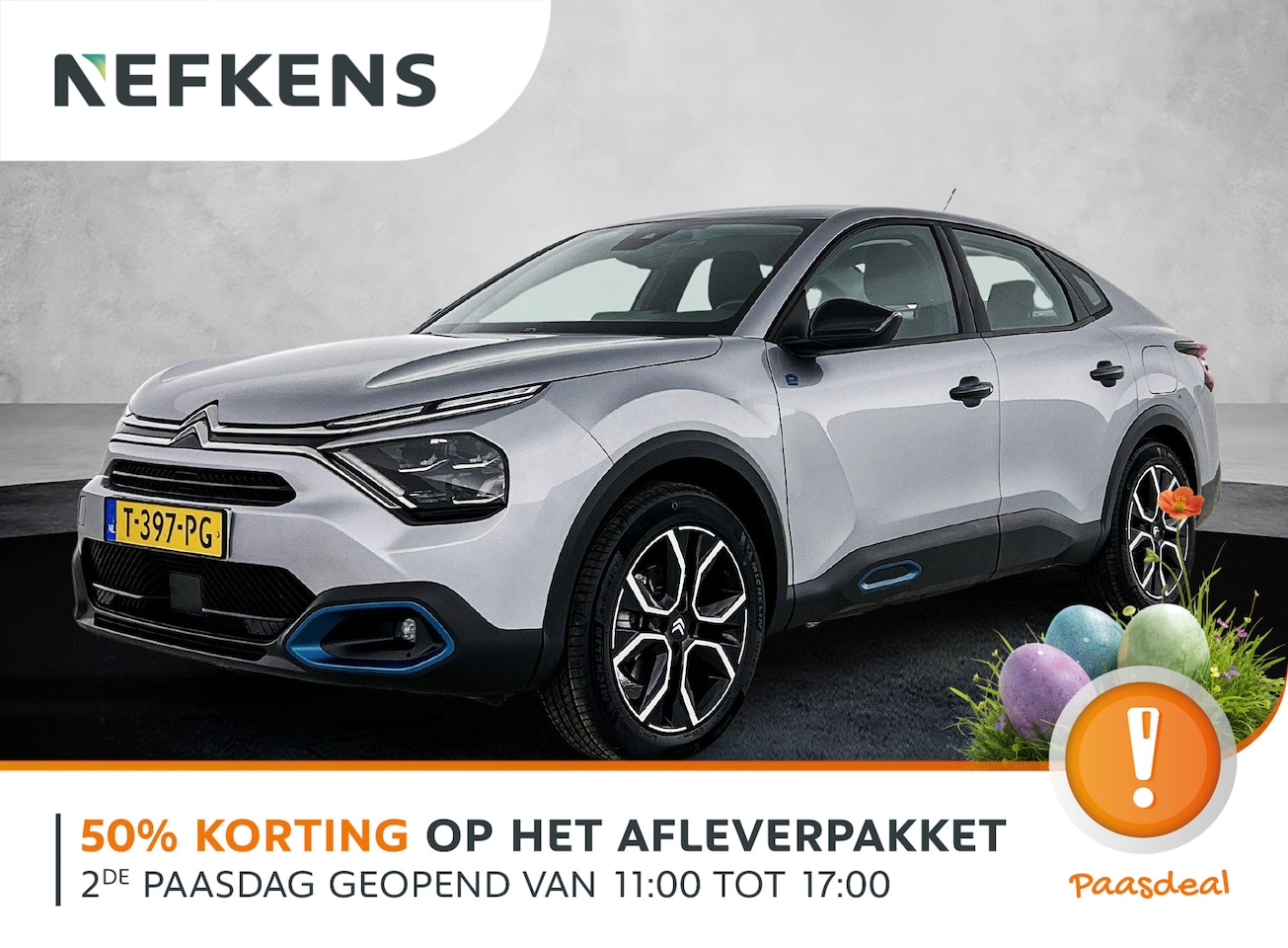 Citroën Ë-C4 X - EV Feel 50kWh 136pk | Accu SOH 96,6% | Navigatie via Apple Carplay / Android Auto | Climat - AutoWereld.nl