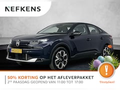 Citroën Ë-C4 X - Business 156pk Extended range 54 kWh | Accu 98% | Navigatie | Leder | Camera| Lichtmetalen