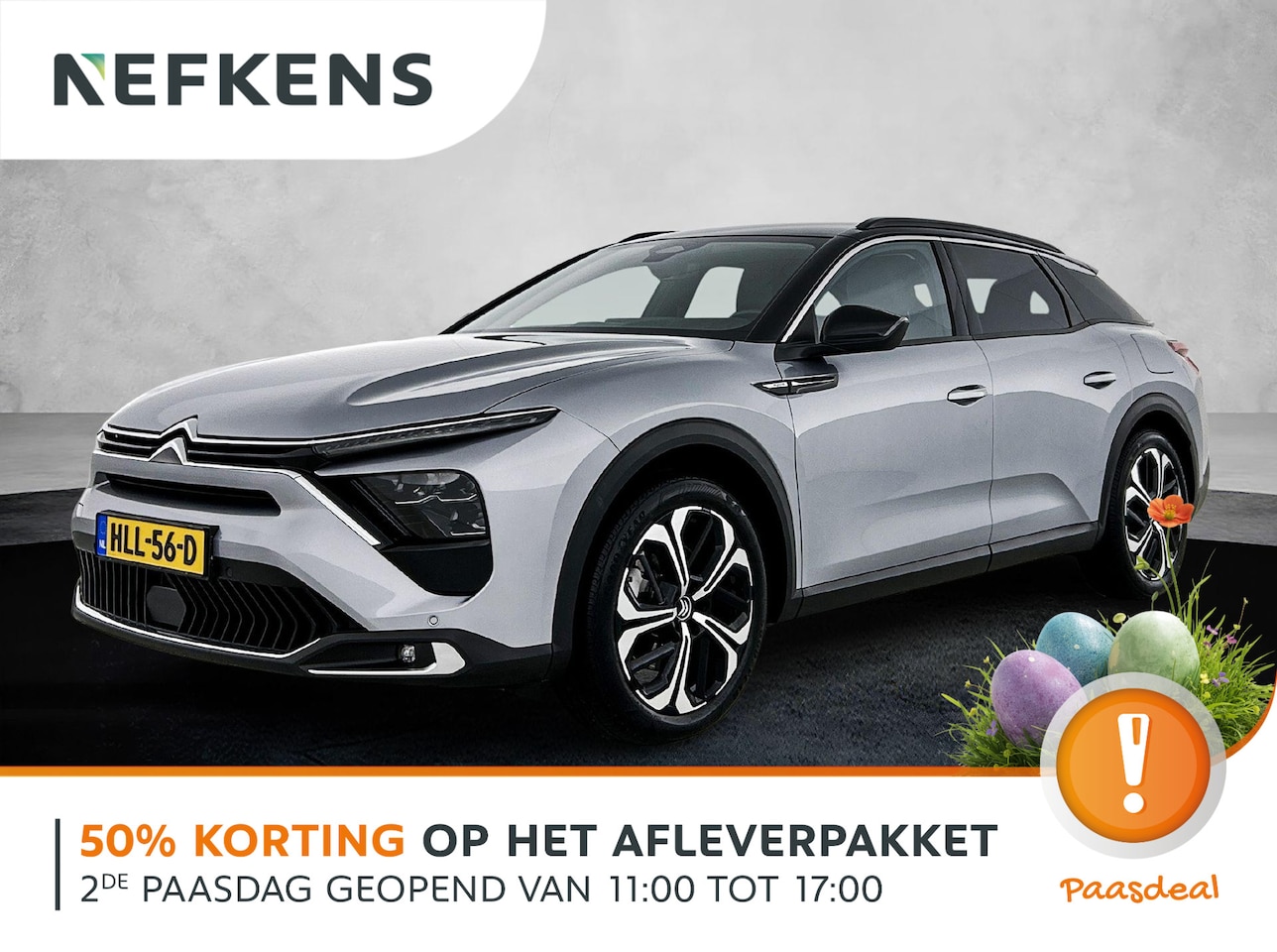 Citroën C5 X - Plus 1.6 Plug-in Hybrid 225pk Automaat | Lage kilometerstand | Navigatie | Camera v+a | Le - AutoWereld.nl