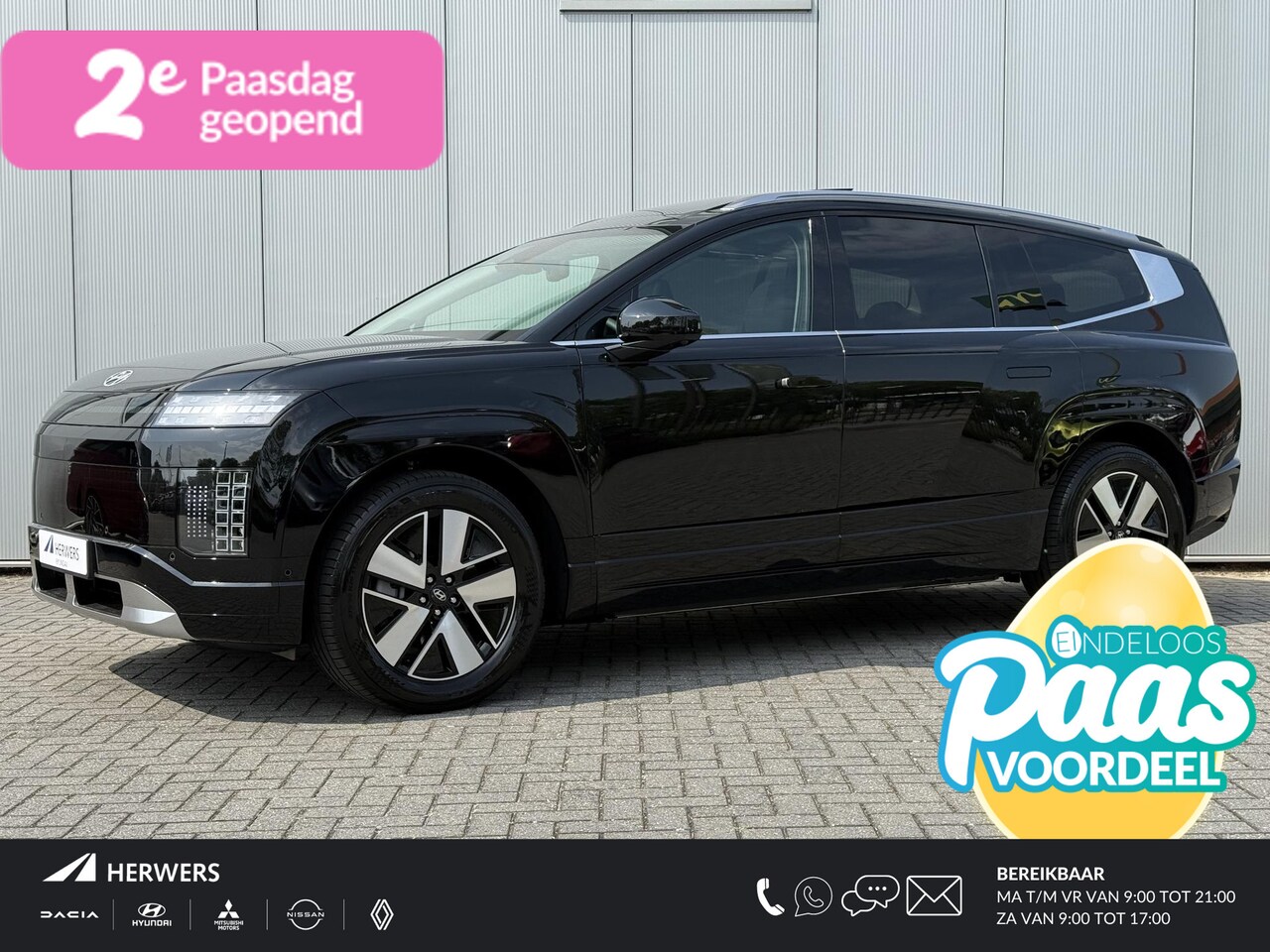 Hyundai IONIQ 9 - Connect+ AWD 7p. 110.3 kWh / 3.000 Voordeel / Stoelmassage / Stoel- & Stuurverwarming / St - AutoWereld.nl
