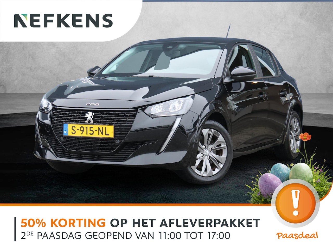 Peugeot e-208 - Active Pack 50kWh | 1ste eigenaar | Parkeersensoren | Navigatie | 16"LMV | AUTOMAAT | 3 FA - AutoWereld.nl