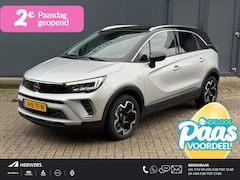Opel Crossland - 1.2 Turbo Ultimate / AGR Comfortstoelen / Navigatie / Half Leder/Alcantara Bekleding / LED