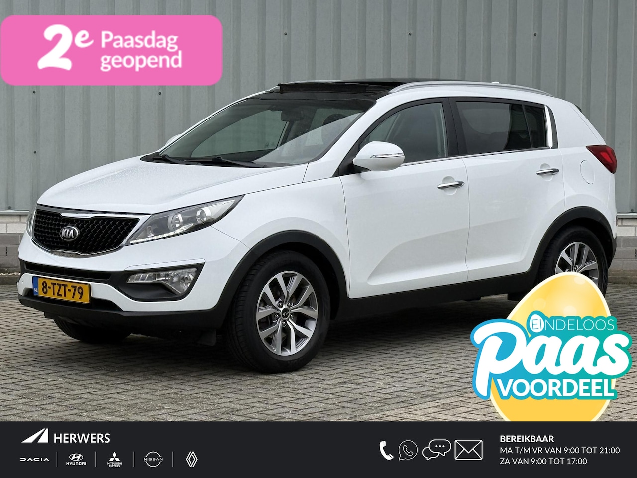 Kia Sportage - 1.6 GDI BusinessPlusLine / Schuif/Kanteldak / Navigatie / Bluetooth /  Camera / Climate Co - AutoWereld.nl