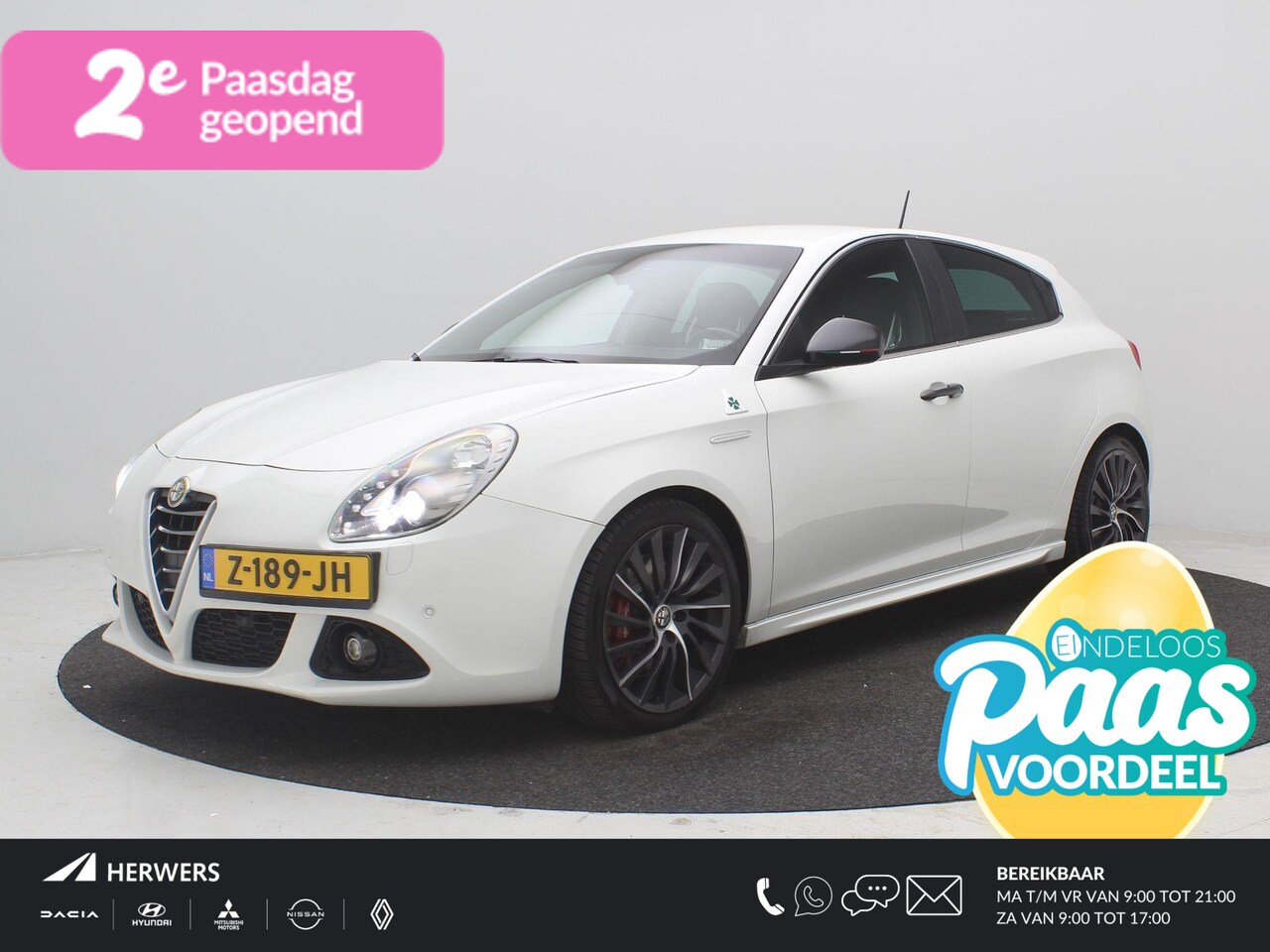 Alfa Romeo Giulietta - 1.750 Turbo Veloce / Quadrifoglio / 241PK! / Historie Aanwezig / Automaat / Sportstoelen / - AutoWereld.nl