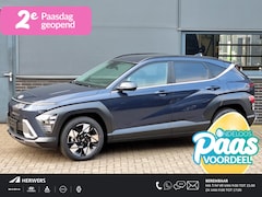Hyundai Kona - 1.6 GDI HEV Premium / €2500, - Voordeel / Direct Leverbaar / Stoelverkoeling / Stuurverwar