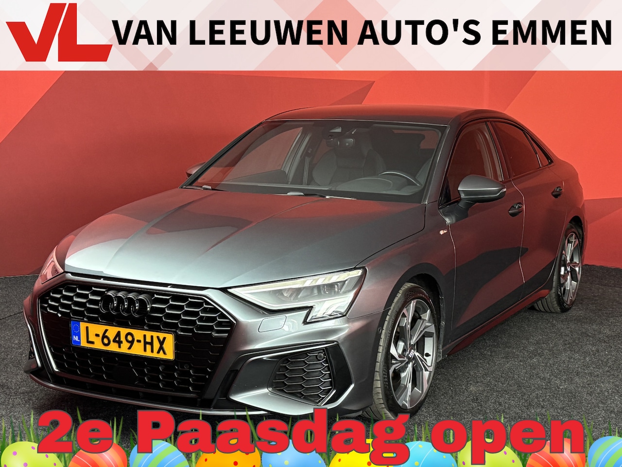 Audi A3 Limousine - 35 TFSI | 150pk | S Line | Nieuw Model  | Virtual Cockpit | Stoelverwarming | Led - AutoWereld.nl
