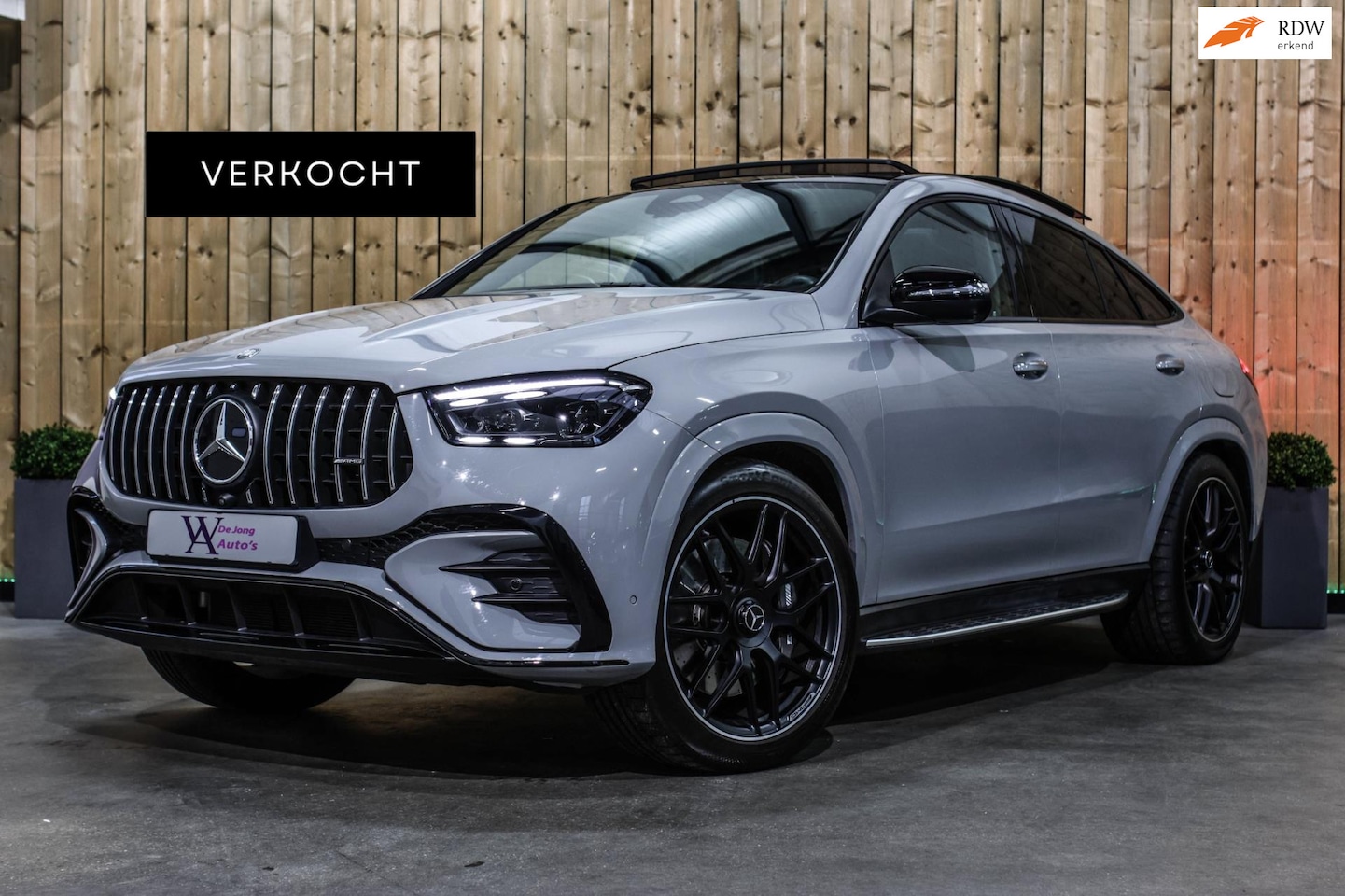 Mercedes-Benz GLE-Klasse Coupé - AMG 53 Hybrid 4MATIC+ *Pano*Distronic*Massage* - AutoWereld.nl