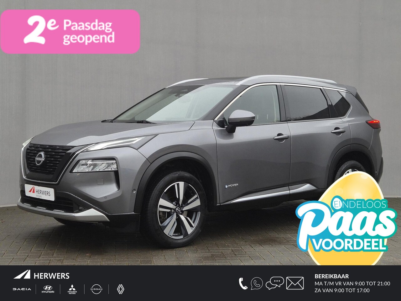 Nissan X-Trail - 1.5 e-4orce Tekna Plus 4WD 7p. Automaat / Trekgewicht 1650 kg / 7 Persoons / Allseason ban - AutoWereld.nl