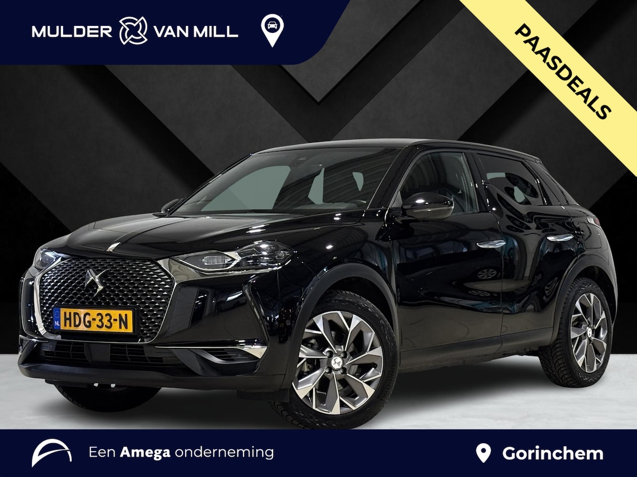 DS 3 Crossback - Grand Chic Opéra EV 50kWh 136pk | DS MATRIX LED | NAVI | ADAPTIVE CRUISE | ZWART LEDER | C - AutoWereld.nl