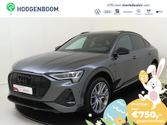 Audi e-tron Sportback - 55 quattro S edition 95 kWh | SoH 100% | Panoramadak | Luchtvering | 360 camera | 4-zone a