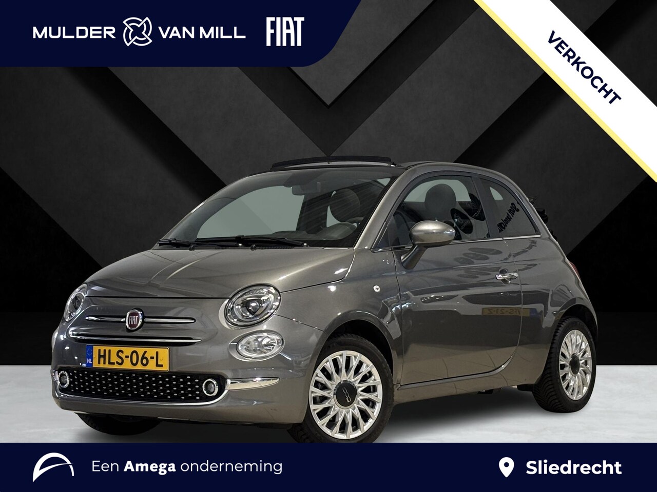Fiat 500 C - Cabrio Dolcevita 1.0 Hybrid 70pk | NAVI | CLIMA | DAB+ | PARKEERHULP | APPLE CARPLAY / AND - AutoWereld.nl