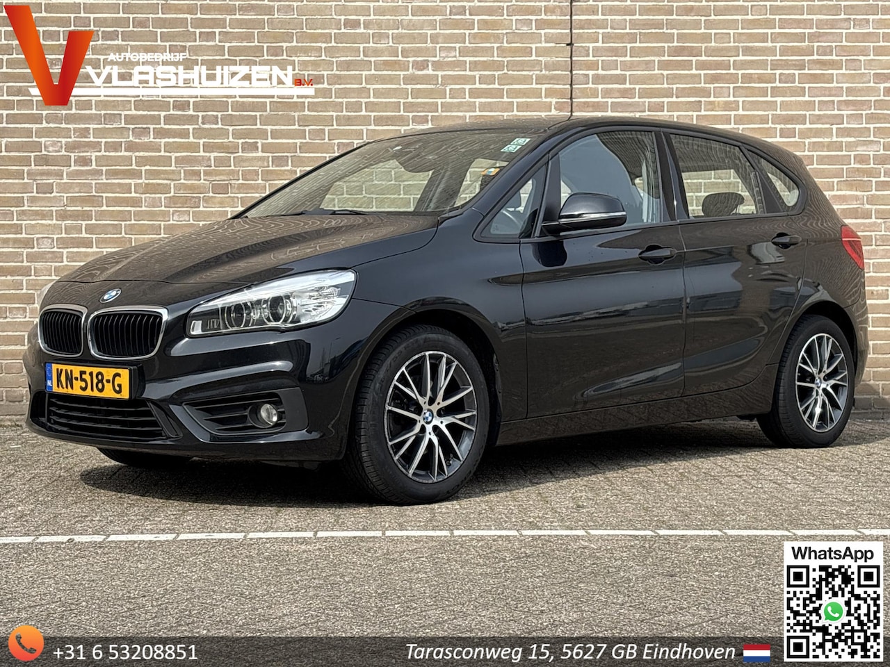 BMW 2-serie Active Tourer - 218d M Sport Automaat | Pano | Stoelverwarming | Climate | Cruise | Navi | PDC | Trekhaak - AutoWereld.nl