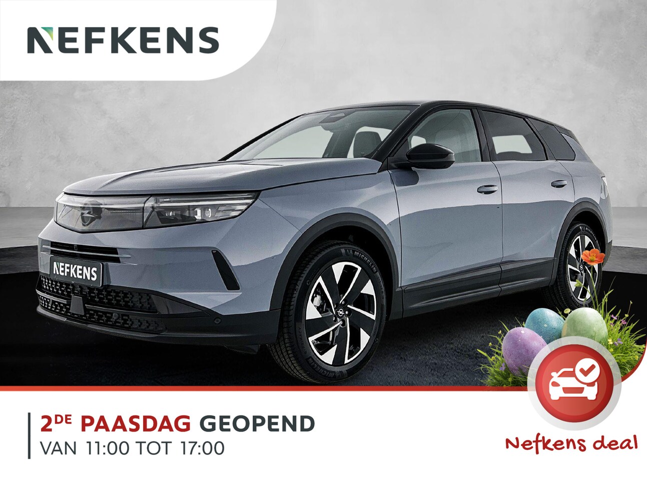 Opel Grandland - SUV GS Hybrid 146 pk Automaat | Navigatie | Elektrisch Glazen Panoramadak | Rondomzicht Ca - AutoWereld.nl