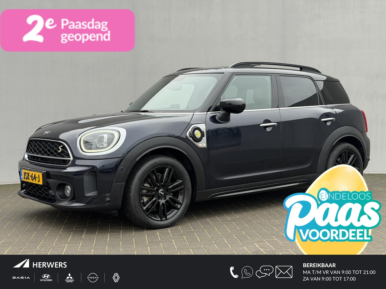 MINI Countryman - 1.5 Cooper S E ALL4 MINI Yours / Plug-In / EAER 41 km / Leder / Harman Kardon / Head Up Di - AutoWereld.nl