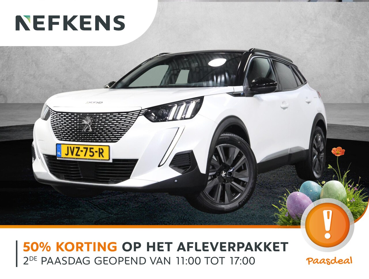 Peugeot e-2008 - EV GT 50 kWh 136PK | SOH 99% | 3 FASE | AppleCarplay/Android Auto | Schuifkanteldak | Stof - AutoWereld.nl