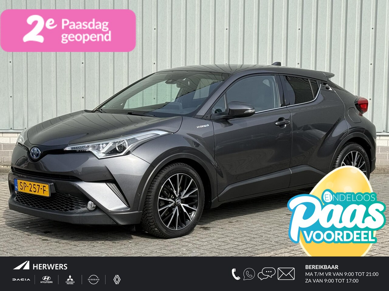 Toyota C-HR - 1.8 Hybrid Executive / Dealer Onderhouden / Fabrieksgarantie t/m 05-2028 / Afneembare Trek - AutoWereld.nl