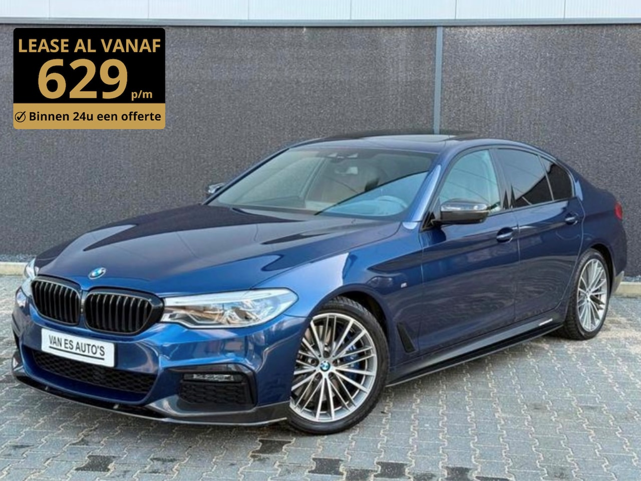 BMW 5-serie - 540i M-PERFORMANCE HUD|PANO|H/K|CARBON - AutoWereld.nl