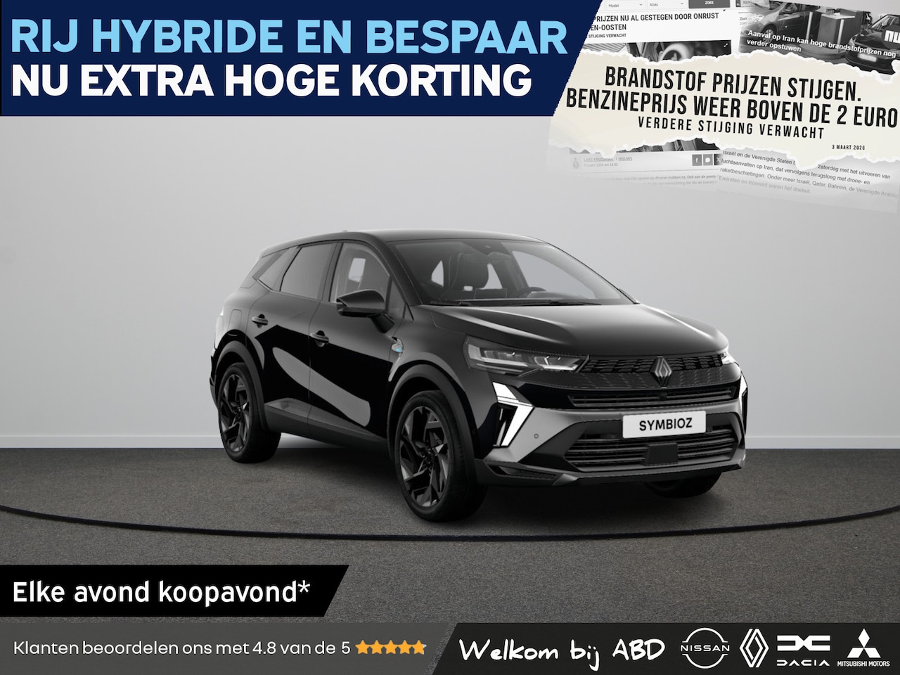 Renault Symbioz - esprit Alpine Full hybrid | Achteruitrijcamera | Adaptive Cruise Control | Elektronisch ge - AutoWereld.nl