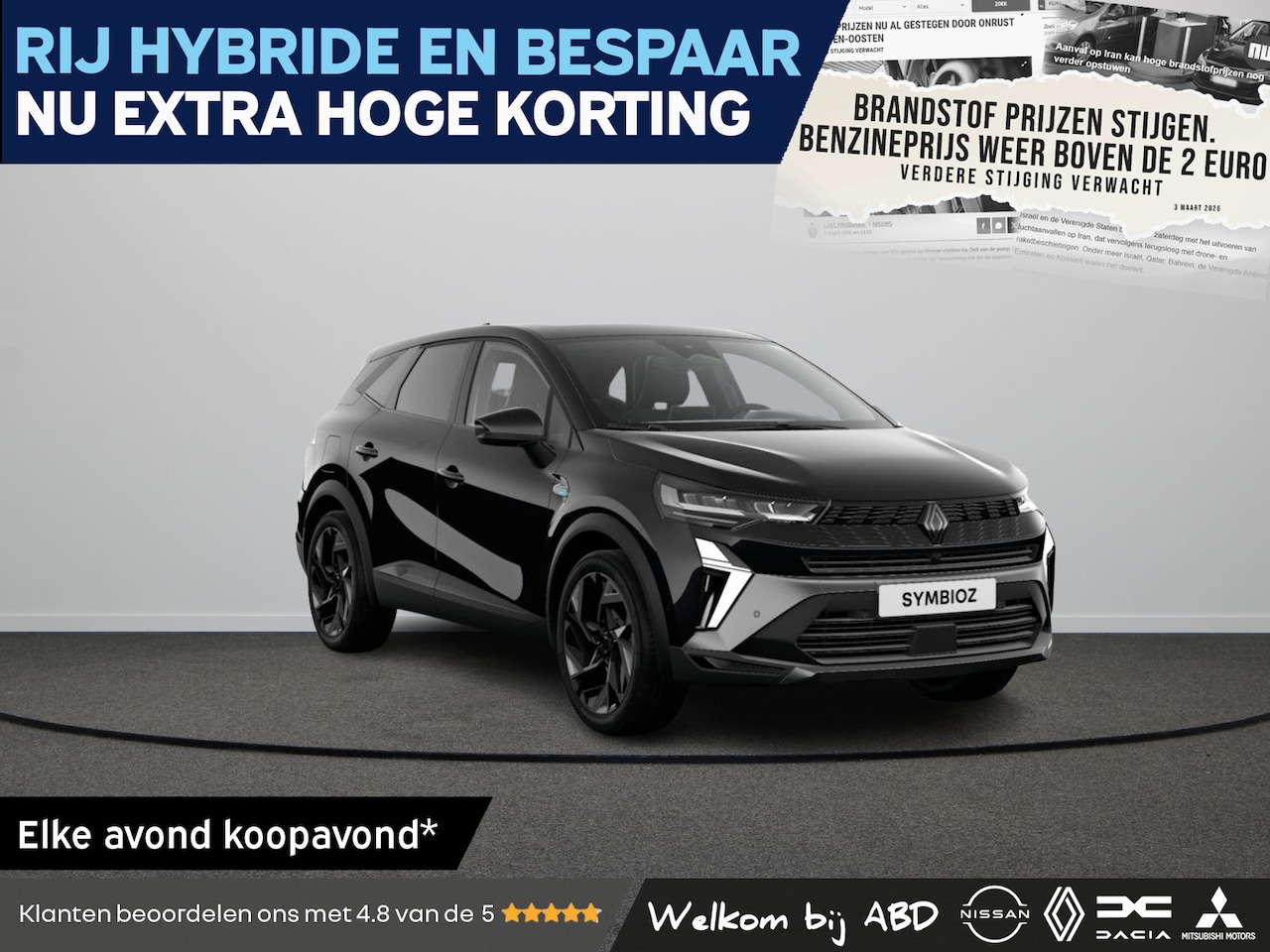 Renault Symbioz - esprit Alpine Full hybrid | Achteruitrijcamera | Adaptive Cruise Control | Elektronisch ge - AutoWereld.nl