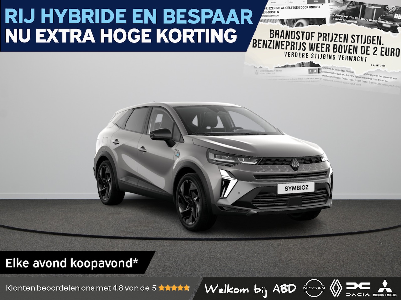 Renault Symbioz - esprit Alpine Full hybrid | Achteruitrijcamera | Adaptive Cruise Control | Elektronisch ge - AutoWereld.nl