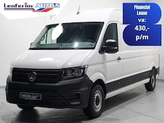 Volkswagen Crafter - 2.0 TDI 140 pk L4H3 Airco, BPM vrij Cruise Control Geveerde Stoel, PDC V+A, 3-Zits, Nieuw