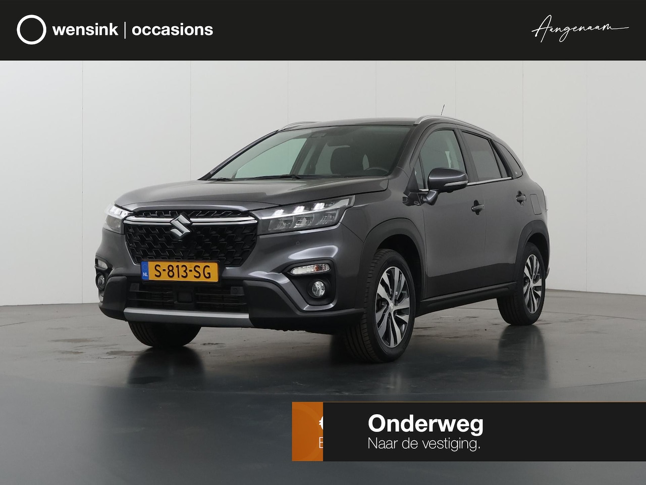 Suzuki S-Cross - 1.4 Boosterjet Style Smart Hybrid | LED | Navigatie | 360 Camera | DAB | Climate Control | - AutoWereld.nl